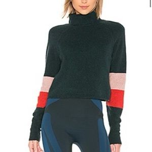 LNDR Cozy stripe turtleneck sweater